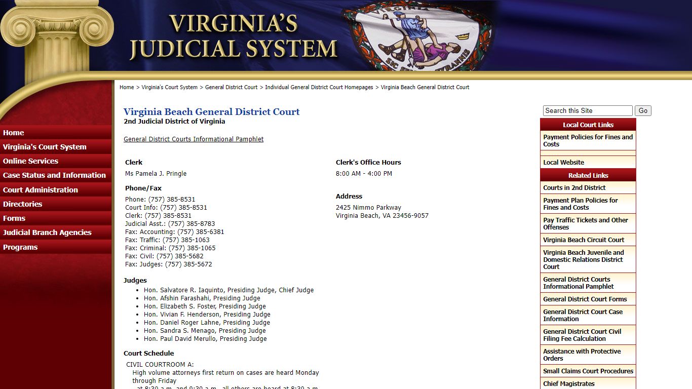Virginia Beach General District Court